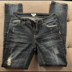 Cato jeans gently distressed